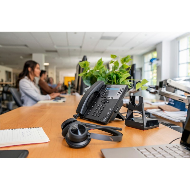 POLY Voyager 4320 Microsoft Teams Certified Headset +BT700 dongle +Charging Stand POLY Voyager 4320 Microsoft Teams Certified Headset +BT700 dongle +Charging Stand