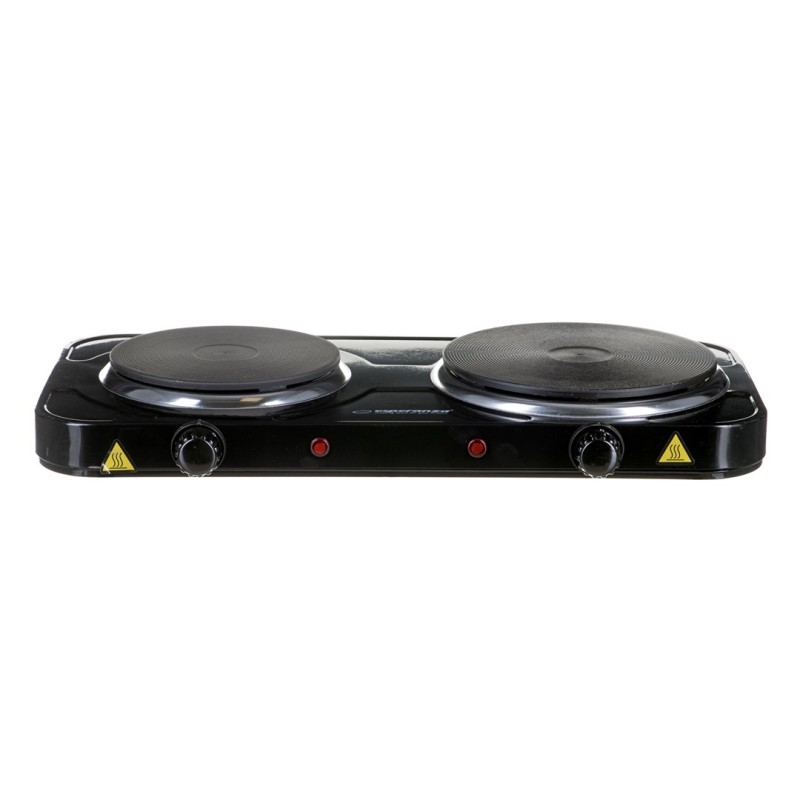 Esperanza EKH014K Electric Stove 2 zone (s), Black Esperanza EKH014K Electric Stove 2 zone (s), Black