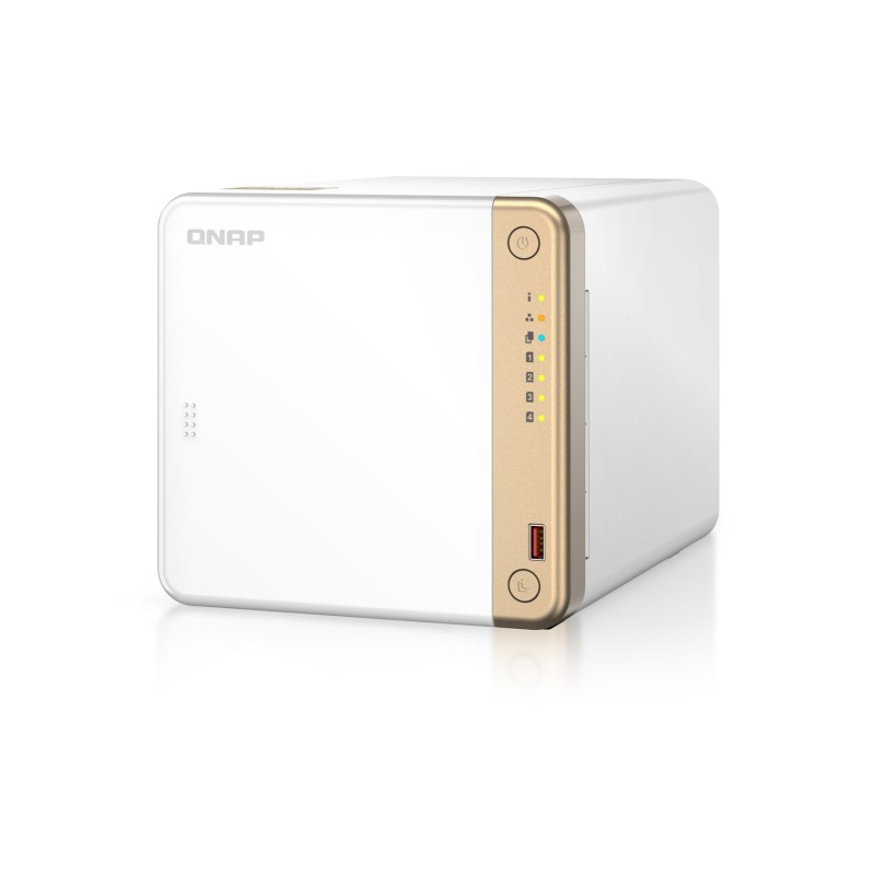 QNAP TS-462-4G NAS/storage server Tower Ethernet LAN White N4505 QNAP TS-462-4G NAS/storage server Tower Ethernet LAN White N4505