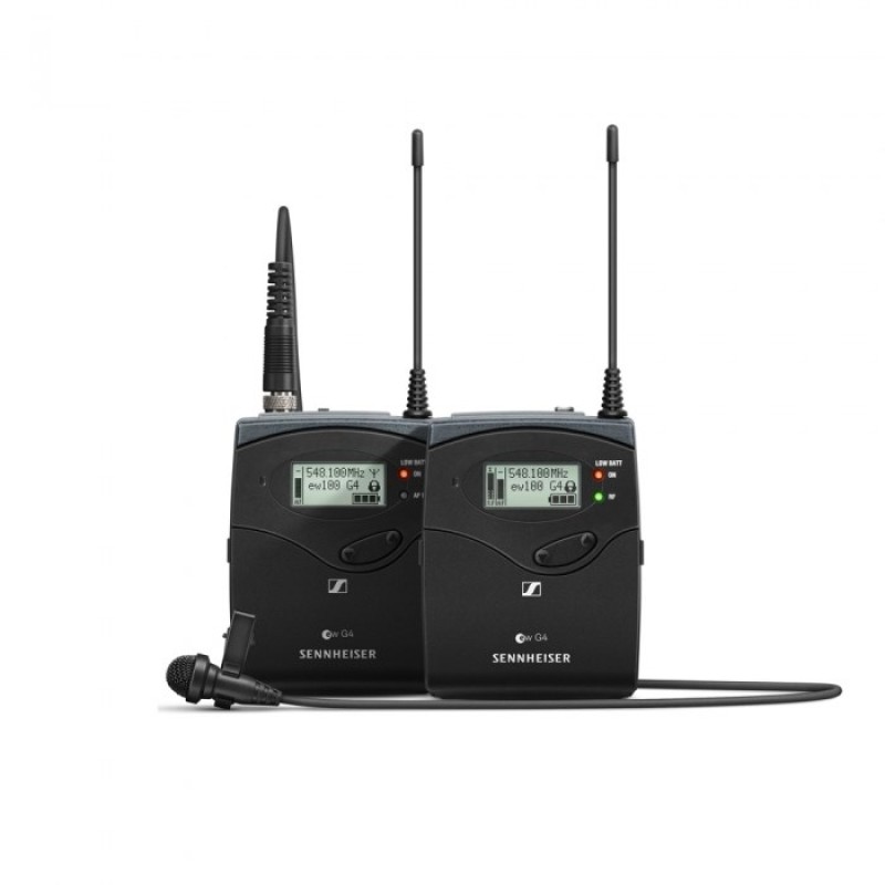 Sennheiser EW 112P G4-B - Wireless camera set, band 626-668 MHz Sennheiser EW 112P G4-B - Wireless camera set, band 626-668 MHz