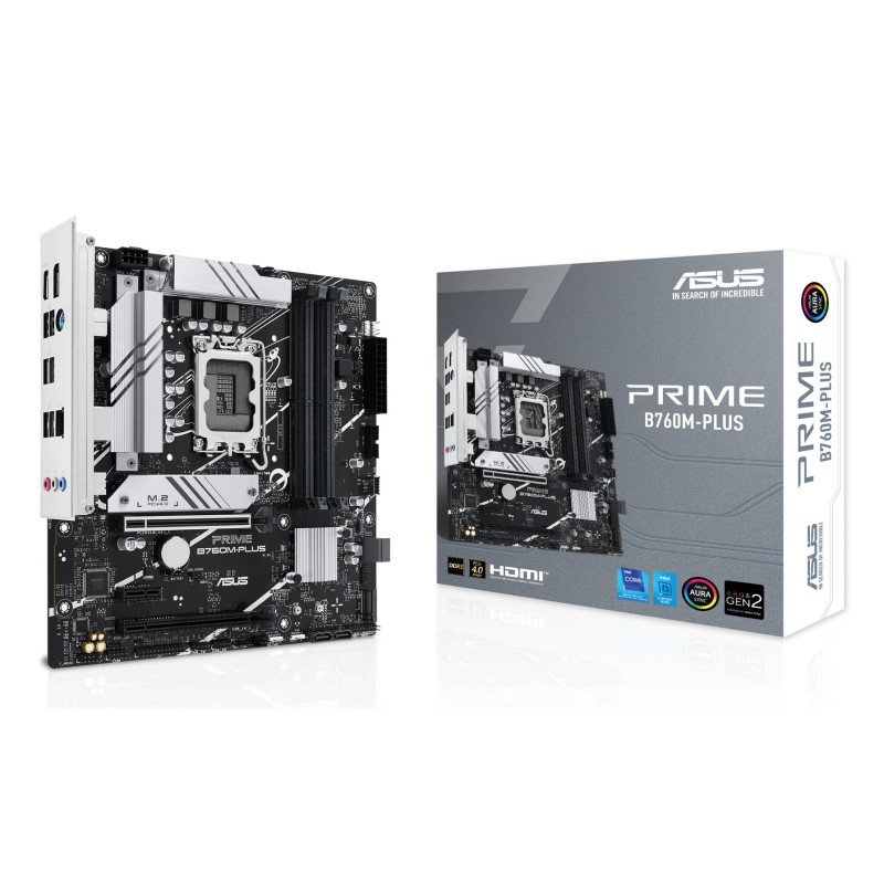 ASUS PRIME B760M-PLUS Intel B760 LGA 1700 micro ATX