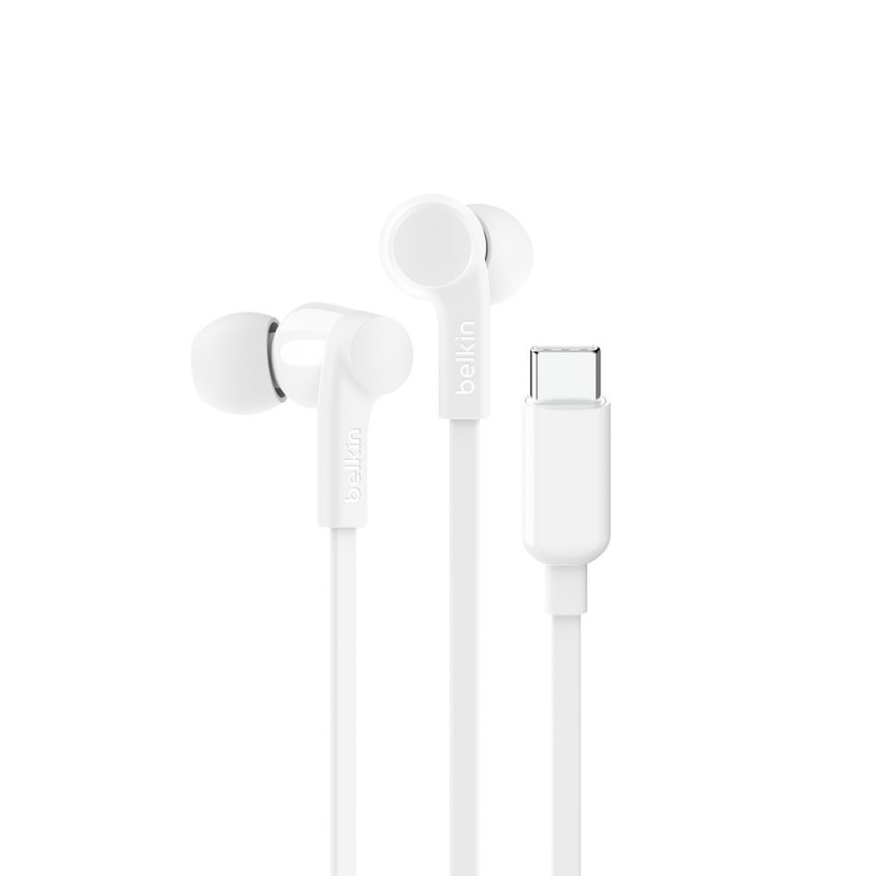 Belkin SoundForm Headset Wired In-ear Music/Everyday USB Type-C White Belkin SoundForm Headset Wired In-ear Music/Everyday USB Type-C White