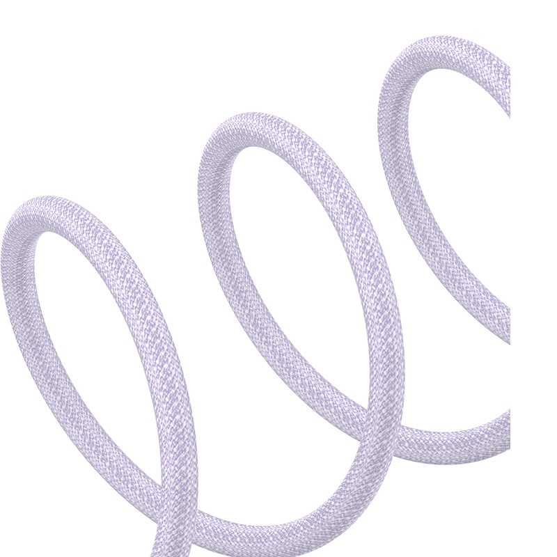 Baseus Gem USB C to USB C fast charging cable 1 m 100 W Purple Baseus Gem USB C to USB C fast charging cable 1 m 100 W Purple