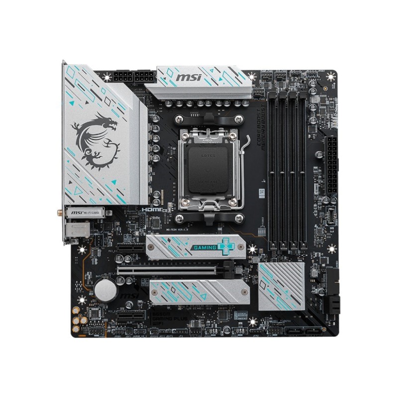 MSI B650M GAMING PLUS WIFI motherboard AMD B650 Socket AM5 micro ATX MSI B650M GAMING PLUS WIFI motherboard AMD B650 Socket AM5 micro ATX