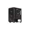 MSI MAG FORGE M100A computer case Micro Tower Black, Transparent