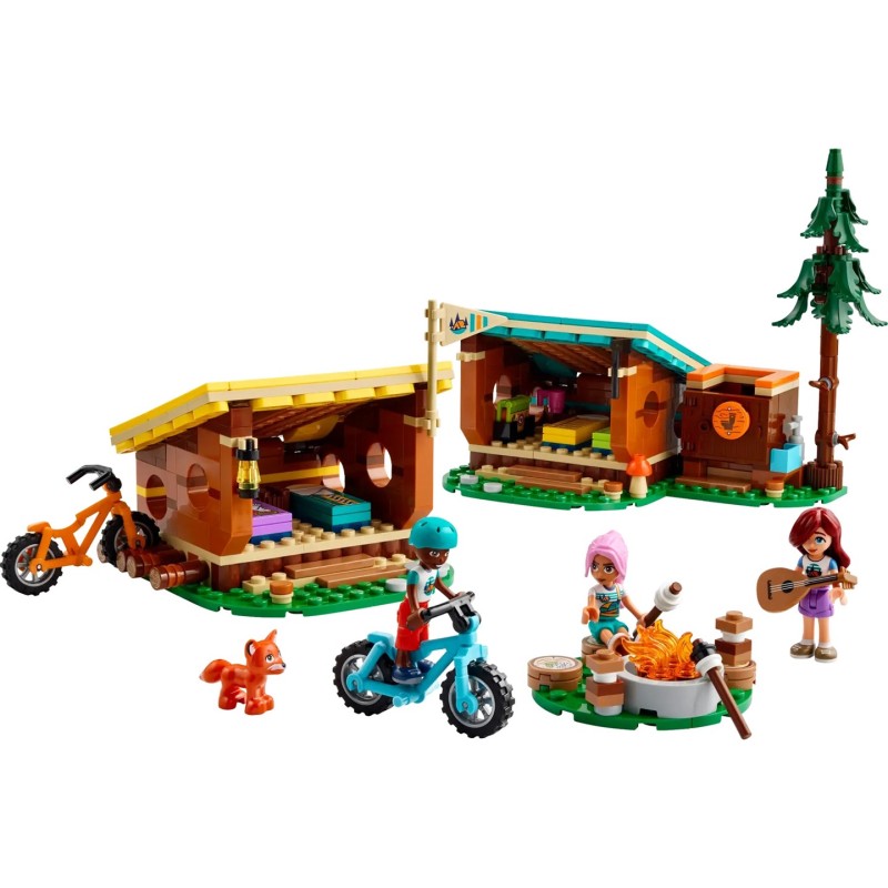 Blocks LEGO FRIENDS 42624 Adventure Camp Cozy Cabins Blocks LEGO FRIENDS 42624 Adventure Camp Cozy Cabins