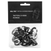 Mil-Tec S-Hook snap hook set - Black Mil-Tec S-Hook snap hook set - Black