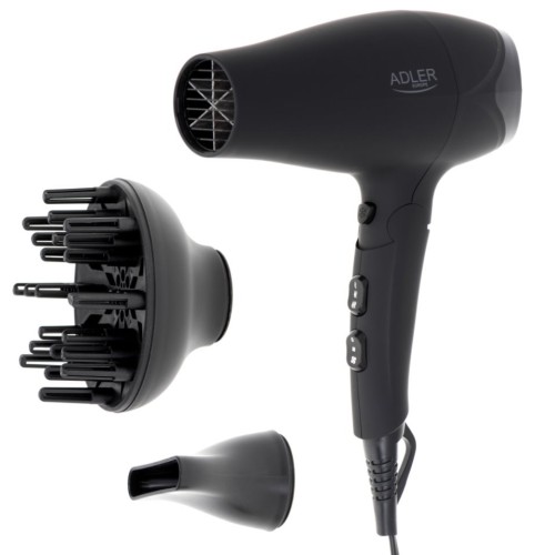 Adler AD 2267 hair dryer Black, 2500 W