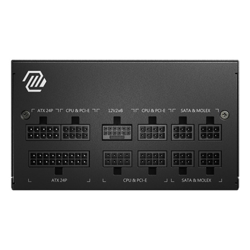 MSI MAG A850GL PCIE5 power supply unit 850 W 20+4 pin ATX ATX Black MSI MAG A850GL PCIE5 power supply unit 850 W 20+4 pin ATX ATX Black