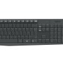 Logitech MK235 keyboard Mouse included USB QWERTY US International Grey