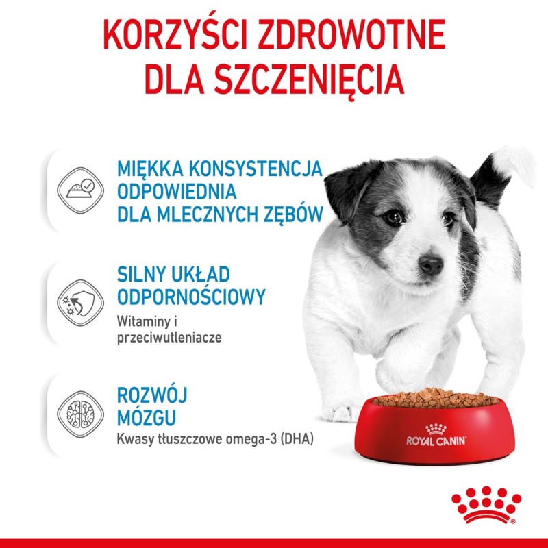 ROYAL CANIN SHN Mini Puppy in sauce - wet puppy food - 12X85g ROYAL CANIN SHN Mini Puppy in sauce - wet puppy food - 12X85g