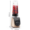 Tefal Blend Up BL190AF0 blender 0.85 L Tabletop blender 1000 W Beige, Black, Transparent