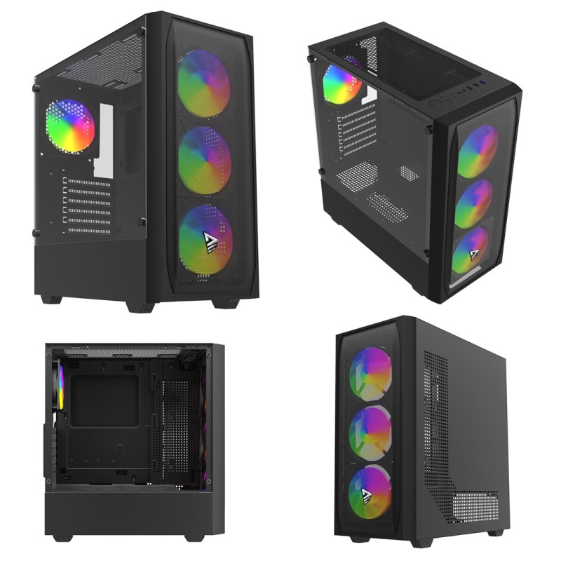 Savio Noctis Flow RGB Cube Black Savio Noctis Flow RGB Cube Black