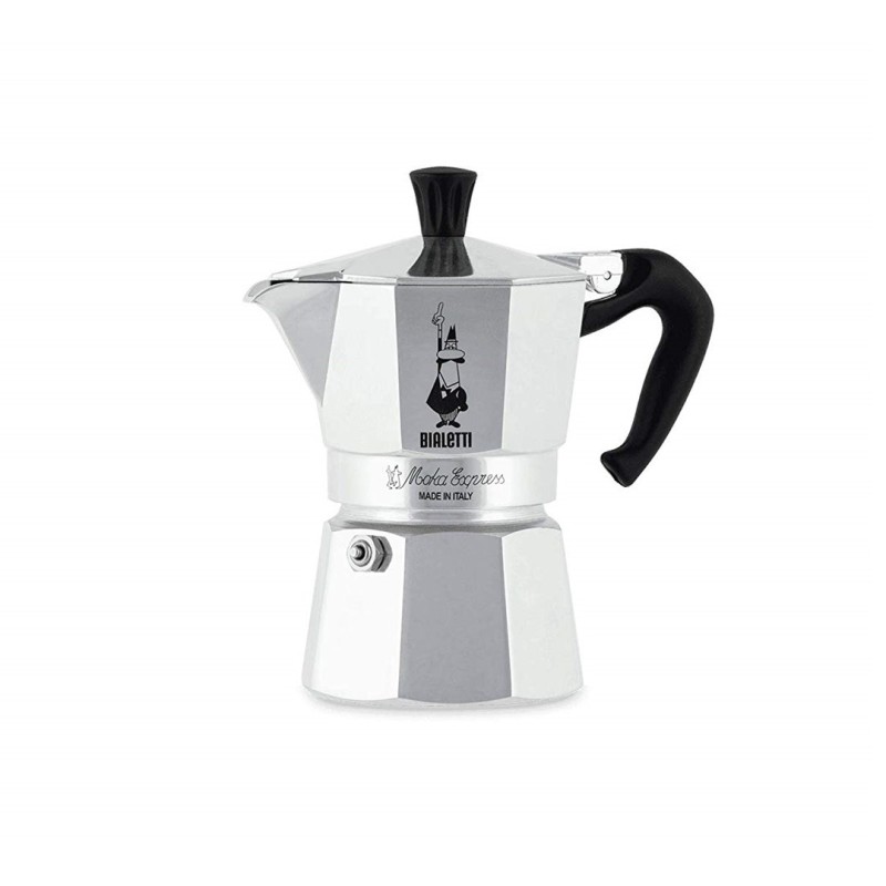 Bialetti Moka Express Moka pot 0.06 L Aluminium, Black Bialetti Moka Express Moka pot 0.06 L Aluminium, Black