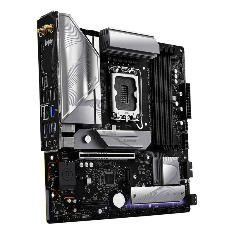 Asrock B860M LiveMixer WiFi Intel B860 LGA 1851 (Socket V1) micro ATX Asrock B860M LiveMixer WiFi Intel B860 LGA 1851 (Socket V1) micro ATX