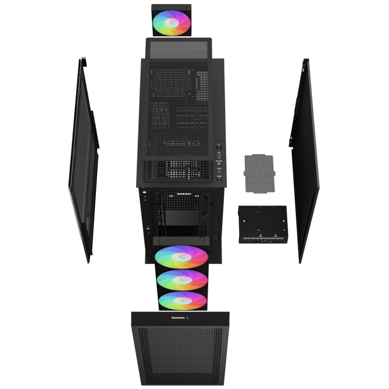 DeepCool CH560 DIGITAL Midi Tower Black DeepCool CH560 DIGITAL Midi Tower Black