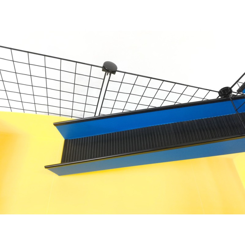 C&C modular cage one-storey 4x2 + Loft 2x1 + Black ramp C&C modular cage one-storey 4x2 + Loft 2x1 + Black ramp
