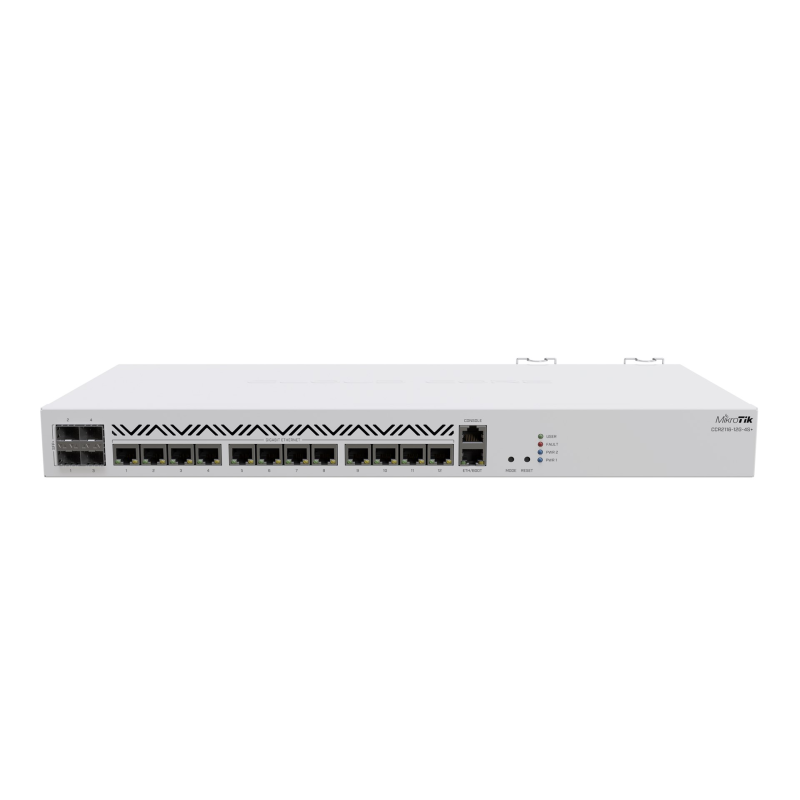 Router Mikrotik CCR2116-12G-4S+ Total Ethernet  Ports:17; Architecture:ARM 64bit; CPU core:16 Router Mikrotik CCR2116-12G-4S+ Total Ethernet  Ports:17; Architecture:ARM 64bit; CPU core:16