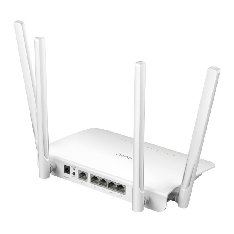 Cudy WR1300 wireless router Gigabit Ethernet Dual-band (2.4 GHz / 5 GHz) White Cudy WR1300 wireless router Gigabit Ethernet Dual-band (2.4 GHz / 5 GHz) White