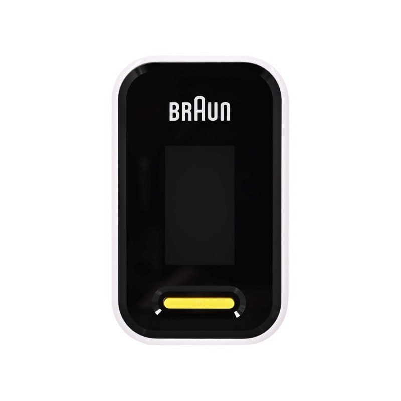Braun YK-81CEU pulse oximeter Black, Stainless steel