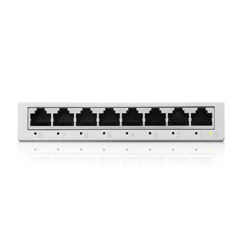 Zyxel GS-108BV5-EU0101F network switch Unmanaged L2 Gigabit Ethernet (10/100/1000) Zyxel GS-108BV5-EU0101F network switch Unmanaged L2 Gigabit Ethernet (10/100/1000)