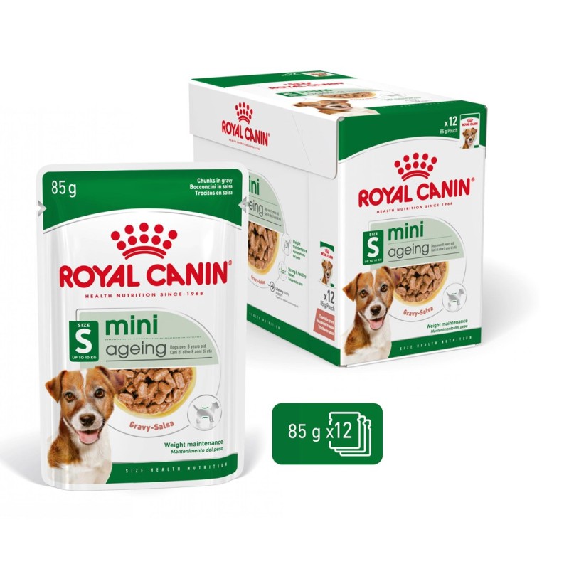 ROYAL CANIN Mini Ageing 12+ - wet dog food - 12 x 85g