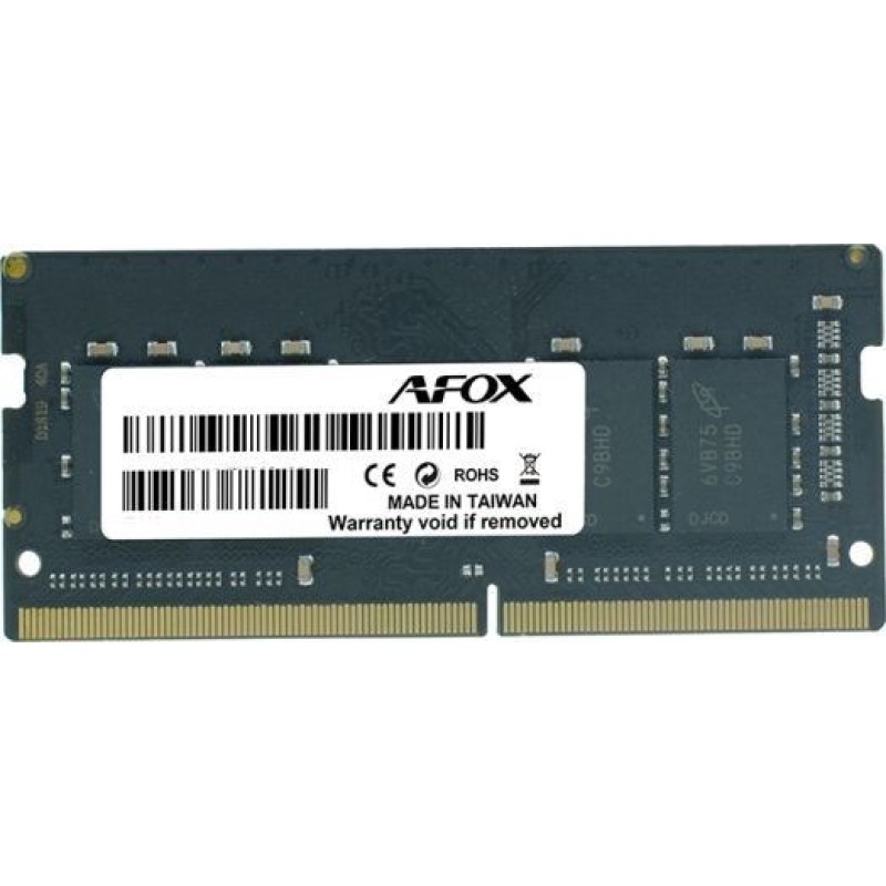 AFOX SO-DIMM DDR4 32GB 3200MHZ RANK1 4GX8 AFOX SO-DIMM DDR4 32GB 3200MHZ RANK1 4GX8