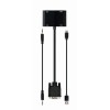Gembird A-VGA-HDMI-02 video cable adapter 0.15 m HDMI + VGA (D-Sub) VGA (D-Sub) Black Gembird A-VGA-HDMI-02 video cable adapter 0.15 m HDMI + VGA (D-Sub) VGA (D-Sub) Black