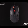 A4Tech X-7120 mouse Ambidextrous USB Type-A 2000 DPI
