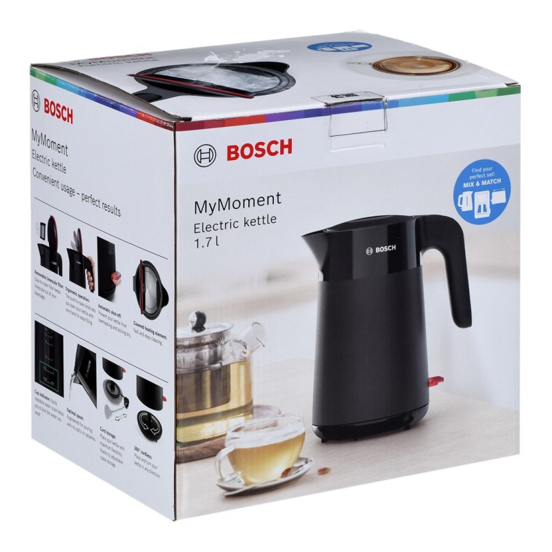 Bosch TWK2M163 electric kettle 1.7 L 2400 W Black Bosch TWK2M163 electric kettle 1.7 L 2400 W Black