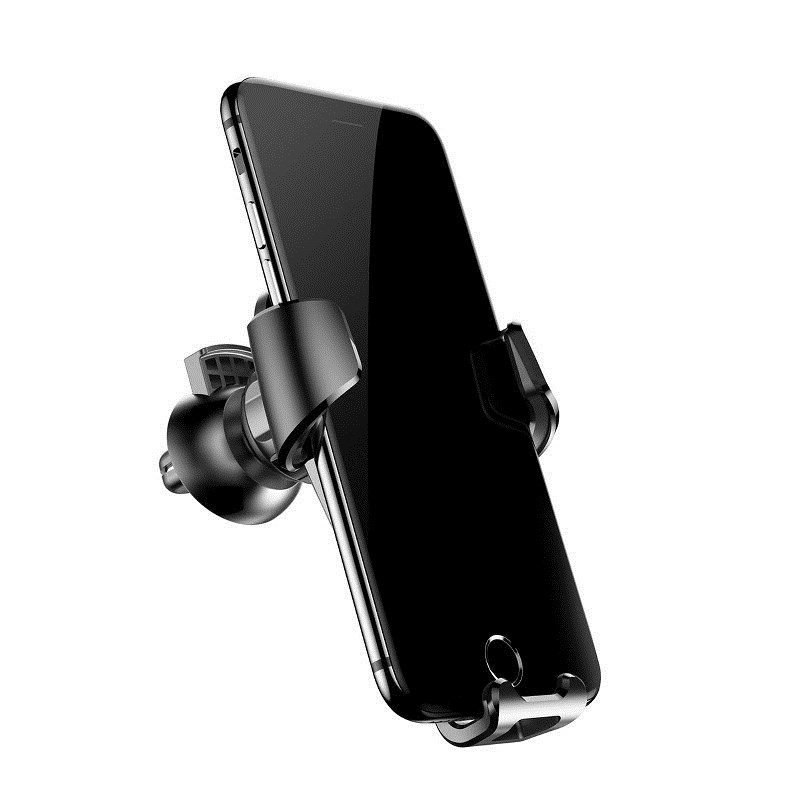 Gravity handle Baseus for ventilation car grille (black) Gravity handle Baseus for ventilation car grille (black)