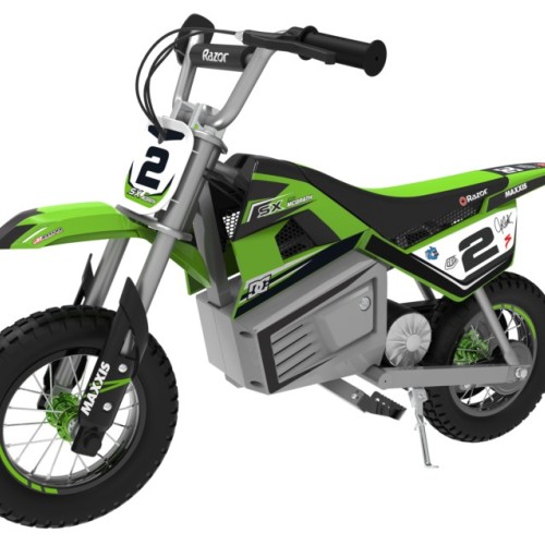 Razor Dirt Rocket SX350 McGrath electric scooter 1 seat(s) 22 km/h Black, Green, Grey, White