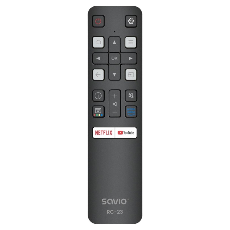 SAVIO RC-23 Universal / Replacement Remote Control for TCL TV SAVIO RC-23 Universal / Replacement Remote Control for TCL TV
