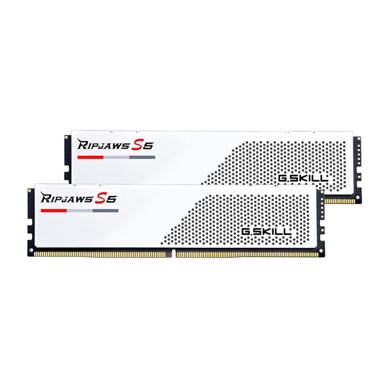 G.Skill Ripjaws F5-6000J3040G32GX2-RS5W memory module 64 GB 2 x 32 GB DDR5 6000 MHz G.Skill Ripjaws F5-6000J3040G32GX2-RS5W memory module 64 GB 2 x 32 GB DDR5 6000 MHz