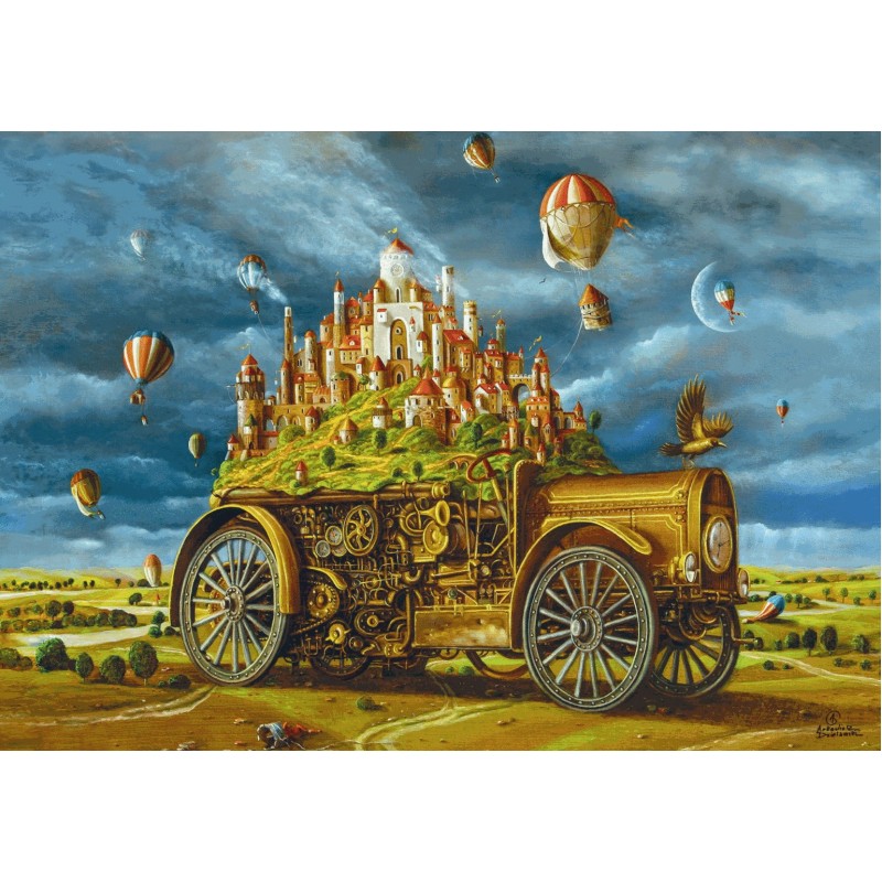 Puzzle Good Loot Imagination - Arkadiusz Dzielawski: Big Move 1000 pc(s) Puzzle Good Loot Imagination - Arkadiusz Dzielawski: Big Move 1000 pc(s)
