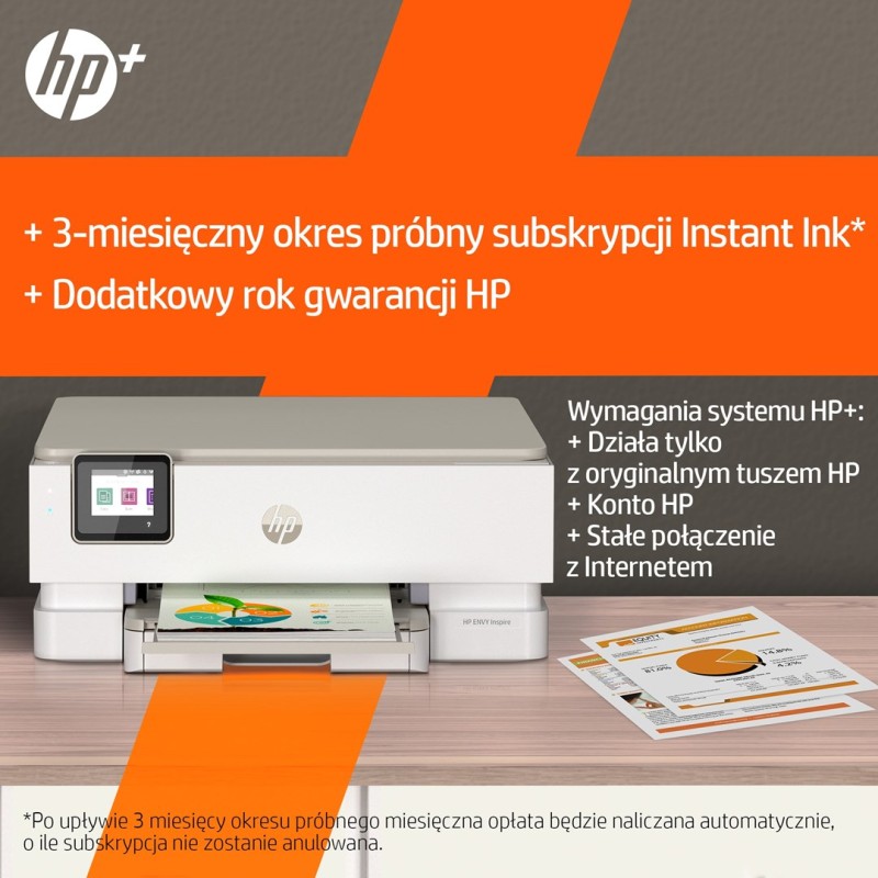 HP ENVY Inspire 7220e All-in-One Printer Thermal inkjet A4 4800 x 1200 DPI 15 ppm Wi-Fi HP ENVY Inspire 7220e All-in-One Printer Thermal inkjet A4 4800 x 1200 DPI 15 ppm Wi-Fi