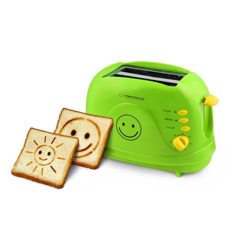Esperanza EKT003 Toaster 750 W Green Esperanza EKT003 Toaster 750 W Green