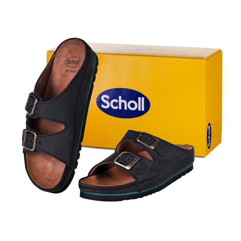 Scholl Air Bag - unisex sandals black, size 40