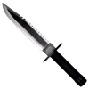 Cinema Classic Rambo I Large knife with leather scabbard CC-H1 360 mm Black Cinema Classic Rambo I Large knife with leather scabbard CC-H1 360 mm Black