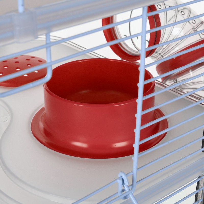ZOLUX Rody3 Trio - rodent cage - red ZOLUX Rody3 Trio - rodent cage - red