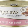 APPLAWS Natural Cat Food Tuna fillet with prawn - wet cat food - 156g