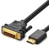 Ugreen HD106 DVI 24+1 pin/HDMI FHD 60Hz 1.5m cable (black) Ugreen HD106 DVI 24+1 pin/HDMI FHD 60Hz 1.5m cable (black)