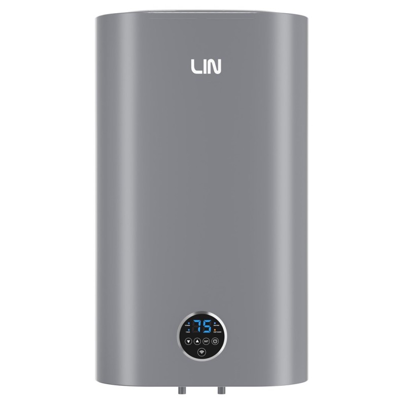 LIN LIFVD1 80L grey electric boiler with WI-FI LIN LIFVD1 80L grey electric boiler with WI-FI