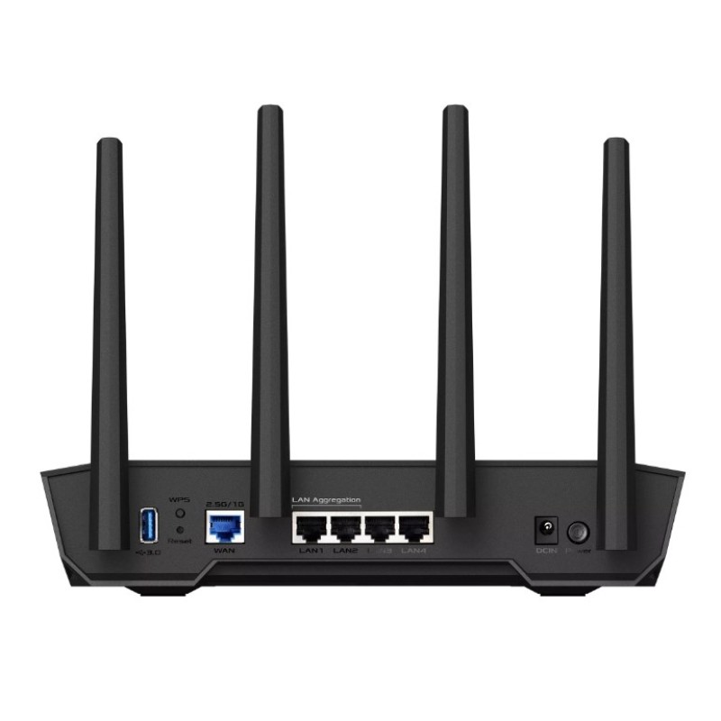 ASUS TUF-AX4200 wireless router Gigabit Ethernet Dual-band (2.4 GHz / 5 GHz) Black ASUS TUF-AX4200 wireless router Gigabit Ethernet Dual-band (2.4 GHz / 5 GHz) Black