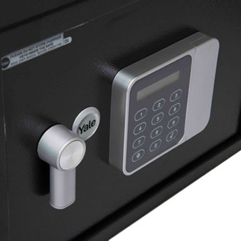 Yale YLG/200/DB2 Free Standing Safe 24 l Steel Black Yale YLG/200/DB2 Free Standing Safe 24 l Steel Black