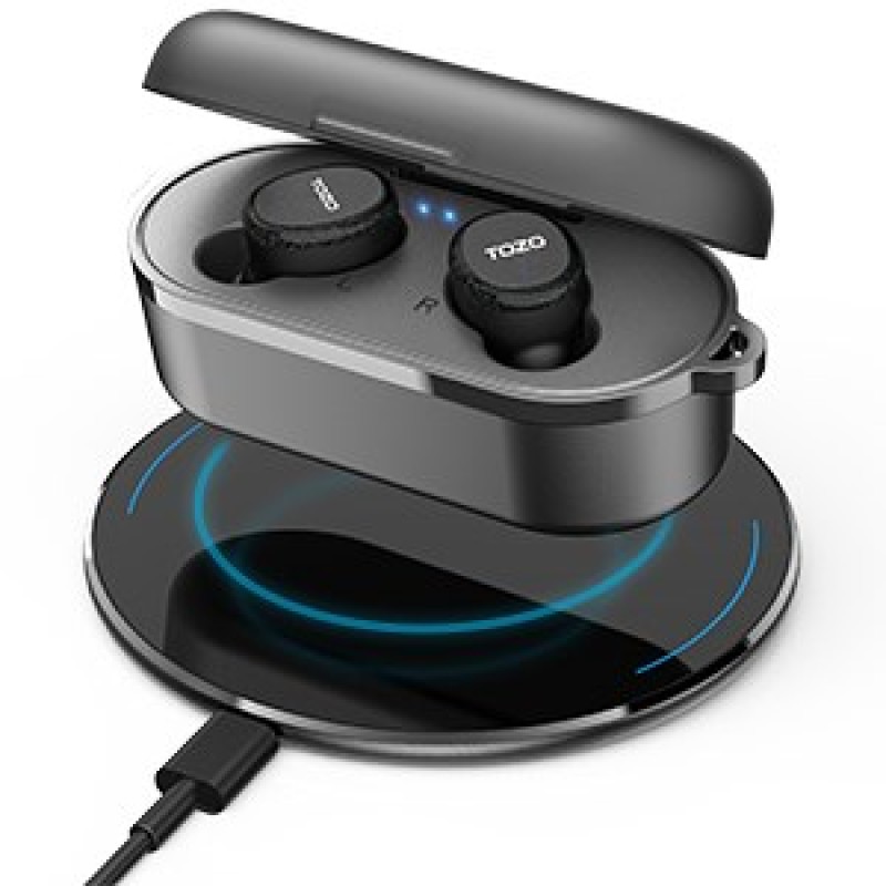 TOZO T10S True Wireless Stereo (TWS) In-Ear USB Type-C Bluetooth Headset Black TOZO T10S True Wireless Stereo (TWS) In-Ear USB Type-C Bluetooth Headset Black