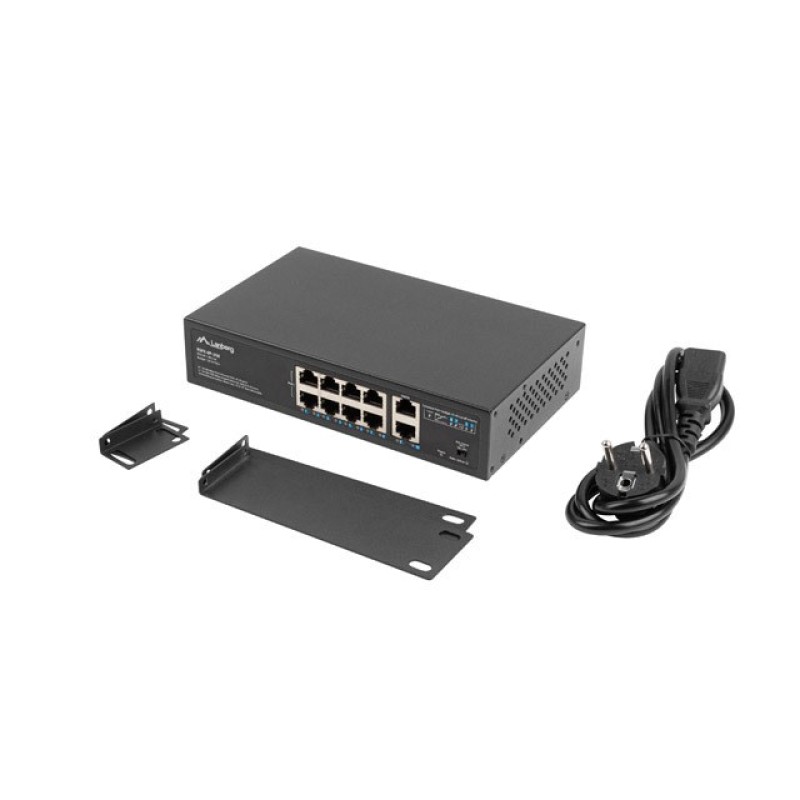 Lanberg Switch PoE+ Rack 10 Lanberg Switch PoE+ Rack 10