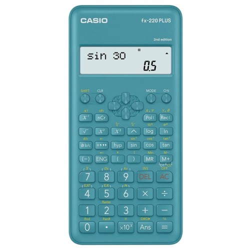 CASIO CALCULATOR SCIENTIFIC FX-220PLUS-2 BLUE, 12 DIGIT DISPLAY CASIO CALCULATOR SCIENTIFIC FX-220PLUS-2 BLUE, 12 DIGIT DISPLAY