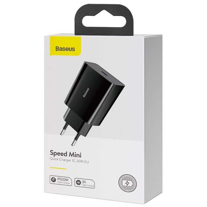 Baseus Speed Mini Black Indoor Baseus Speed Mini Black Indoor