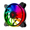 SAVIO FAN-01 4-pack 120mm ARGB fan including controller and remote control SAVIO FAN-01 4-pack 120mm ARGB fan including controller and remote control